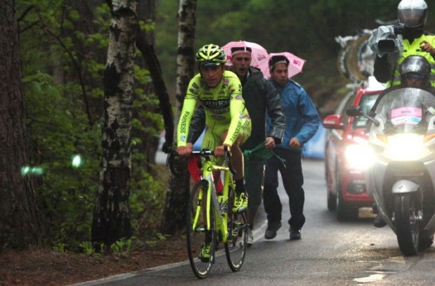 Matteo Robottini on his way to victory. Photo Fotoreporter Sirotti.