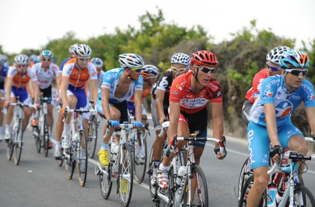 Vuelta leader Philippe Gilbert (Omega Pharma-Lotto). Photo copyright Fotoreporter Sirotti.