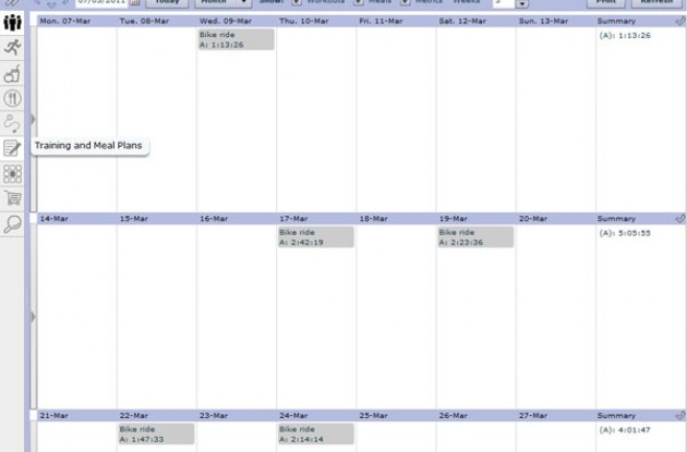 Road Cycling Training Log. Sign up to check out all the exciting features! Anything you can't do in our diary software? Let us know!