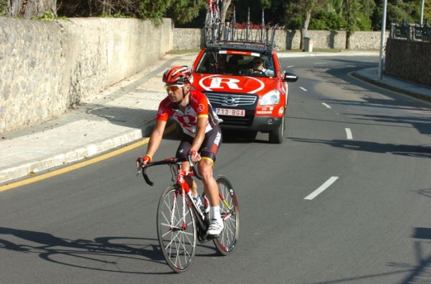 Sergio Paulinho has signs with Team Saxo Bank-SunGard. Photo Fotoreporter Sirotti. Sergio Paulinho has signs with Team Saxo Bank-SunGard. Photo Fotoreporter Sirotti.