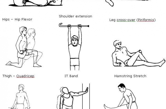 Cycling specific stretches that can improve performance