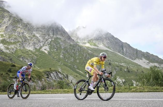 | A.S.O. Tadej Pogacar and Primoz Roglic