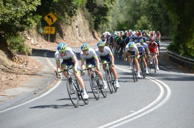 Team GreenEdge setting the pace | Fotoreporter Sirotti