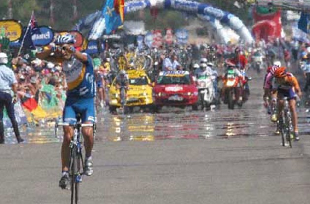 Flecha won a Tour de France stage last year. Will he hit the target again this year? Photo copyright Fotoreporter Sirotti.