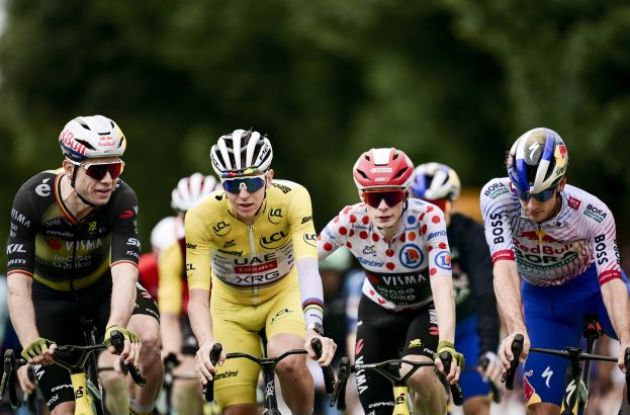 | A.S.O. Van Aert Pogacar Vingegaard Lipowitz