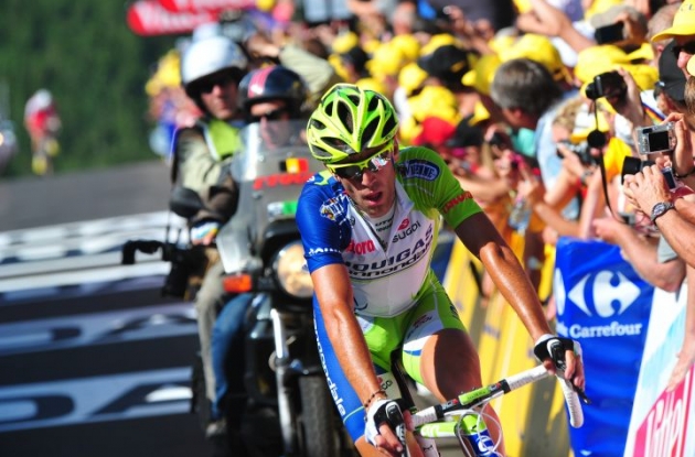 Vincenzo Nibali has signed a contract with Team Astana. Photo Fotoreporter Sirotti.