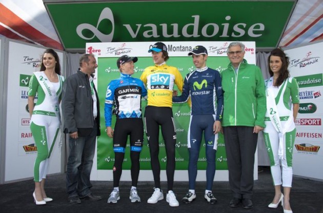 Bradley Wiggins has won the Tour de Romandie 2012.