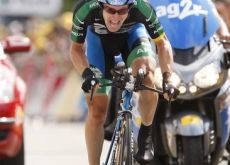 Levi Leipheimer (Team Discovery Channel) on his way to a great stage victory in the 2007 Tour de France. Photo copyright <A HREF="http://www.photoshelter.com/usr-show?U_ID=U0000yEwV90OAoAE" TARGET="_BLANK">www.BenRossPhotography.com</A>. Levi Leipheimer (Team Discovery Channel) on his way to a great stage victory in the 2007 Tour de France. Photo copyright <A HREF="http://www.photoshelter.com/usr-show?U_ID=U0000yEwV90OAoAE" TARGET="_BLANK">www.BenRossPhotography.com</A>.