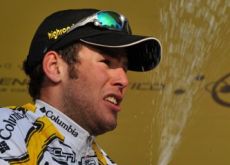 Mark Cavendish. Is he able to beat Thor Hushovd in the sprinter competition of the 2010 Tour de France and win the green jersey in Paris? Stay tuned to Roadcycling.com to find out! Photo copyright Fotoreporter Sirotti.