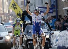 Pozzato takes the stage win. Pozzato takes the stage win.