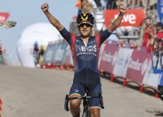 Richard Carapaz won stage 14 of Vuelta a Espana