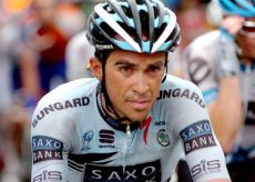 Team Saxo Bank-SunGard's Alberto Contador. Photo Fotoreporter Sirotti.