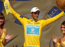 Alberto Contador (Team Saxo Bank - Sun Gard). Photo Fotoreporter Sirotti.