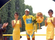 Alberto Contador. Photo Fotoreporter Sirotti.