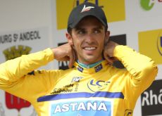 Alberto Contador (Team Saxo Bank) is "relieved and happy" about the ruling, which raises questions to some. Photo Fotoreporter Sirotti.