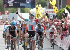 Andre Greipel .. is he ready for two more wins? Stay tuned to Roadcycling.com to find out! Photo copyright Fotoreporter Sirotti. Andre Greipel .. is he ready for two more wins? Stay tuned to Roadcycling.com to find out! Photo copyright Fotoreporter Sirotti.
