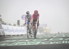 Ben Healy and Primoz Roglic | A.S.O. Ben Healy and Primoz Roglic