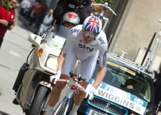 Bradley Wiggins (Team Sky). Photo Fotoreporter Sirotti.