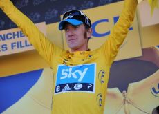 Great Britain's Bradley Wiggins (Team Sky Procycling). Photo Fotoreporter Sirotti.
