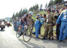 Carlos Sastre (Cervelo TestTeam). Photo copyright Fotoreporter Sirotti.