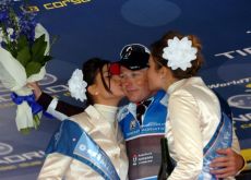 Christopher Horner on the podium. Photo Fotoreporter Sirotti.