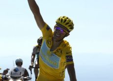 Alberto Contador. Photo copyright Fotoreporter Sirotti.