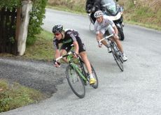 Team Sky's Edvald Boasson Hagen leads Thor Hushovd. Photo Fotoreporter Sirotti.