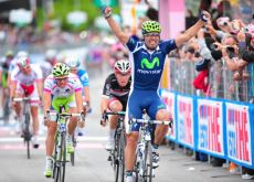 Francisco Ventoso wins stage 9 of the 2012 Giro d'Italia. Photo Fotoreporter Sirotti.
