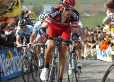 George Hincapie. Will he finally get his well-deserved Paris-Roubaix victory this year? Stay tuned to Roadcycling.com to find out! Photo Fotoreporter Sirotti.