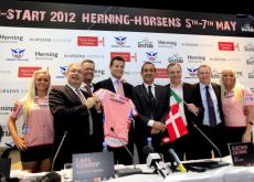 The 2012 Giro d'Italia will start in Jutland in the Western part of Denmark. The 2012 Giro d'Italia will start in Jutland in the Western part of Denmark.