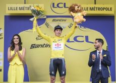 Jasper Philipsen has won stage 1 and leads Tour de France