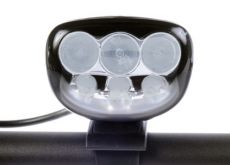 Light and Motion Seca 700 Race LED front bike light.
