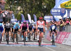 Mads Pedersen wins the sprint and takes the victory in stage 6 of Giro d'Italia 2023