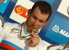World Champion Mark Cavendish. Photo Fotoreporter Sirotti.