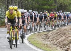 | Unipublic Jonas Vingegaard with Vuelta a Espana peloton