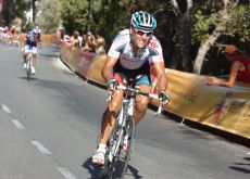 Philippe Gilbert escapes. Photo copyright Fotoreporter Sirotti. Philippe Gilbert escapes. Photo copyright Fotoreporter Sirotti.