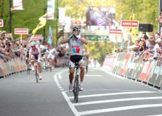 Philippe Gilbert wins the 2011 Amstel Gold Race. Photo Fotoreporter Sirotti.