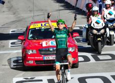 Pierre Rolland climbs to victory in stage 11 of the 2012 Tour de France. Photo Fotoreporter Sirotti.