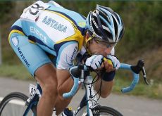 José Luis "Chechu" Rubiera (Team Astana). José Luis "Chechu" Rubiera (Team Astana).