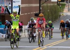 Shelley Olds (Alé Cipollini-Galassia) wins the Winston-Salem Cycling Classic in Winston-Salem, N.C., USA | Matt Brown - www.336Creative.com