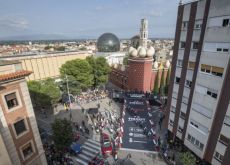 | Unipublic The start ramp of stage 5 of Vuelta a Espana in front of the Dali Museum