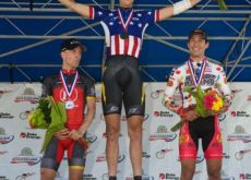 Taylor Phinney wins USA Cycling professional time trial national championship and is the new national champion.