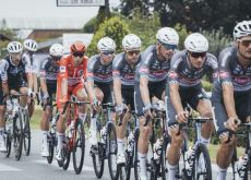 | A.S.O. Team Alpecin-Deceuninck in stage 2 of Vuelta a Espana
