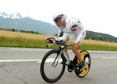 Tony Martin on his way to stage victory. Photo Fotoreporter Sirotti. Tony Martin on his way to stage victory. Photo Fotoreporter Sirotti.