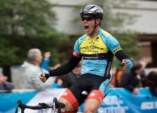 Team SmartStop Pro Cycling's Travis McCabe wins the Winston-Salem Cycling Classic in Winston-Salem, N.C., USA | Matt Brown - www.336Creative.com