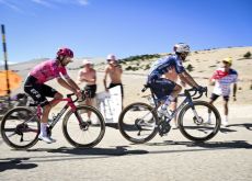 Valentin Paret Peintre and Ben Healy on Mont Ventoux | A.S.O. Valentin Paret Peintre and Ben Healy on Mont Ventoux