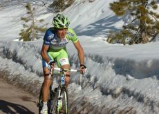 Vincenzo Nibali on his way to victory in stage 5 of the 2012 Tirreno-Adriatico. Photo Fotoreporter Sirotti.