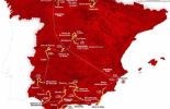 2022 La Vuelta a Espana route map
